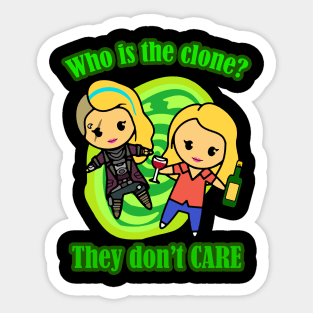 Who is the Beth Clone Sticker